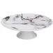 Marble Venice Fog Pedestal Cake Stand Diam 11.5