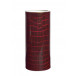 Alligator Ruby Tall Vase 14 in h