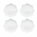 Geometrica White Canape Plate, Set of 4 (Special Order)