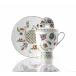 Gione Tea Cup with Cover & Saucer (Special Order)