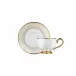 Princess Gold Espresso Cup & Saucer