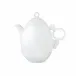 Geometrica White Teapot