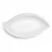 Large Petal White Melamine Serving Platter