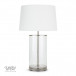 Coastal Living Magelian Glass Table Lamp Polished Nickel