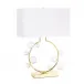 Bijou Ring Table Lamp Clear