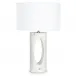 Portia Marble Table Lamp White