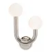 Happy Sconce Right Side Polished Nickel