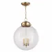 Southern Living Globe Pendant Natural Brass