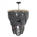 Southern Living Lorelei Wood Bead Chandelier