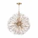 Poppy Glass Chandelier Small, Clear