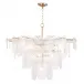 Echo Chandelier Natural Brass