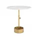 Myles Accent Table Large (Natural Brass)