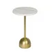 Arthur Accent Table (Natural Brass)