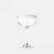 Fluted Cut Crystal Coupe