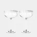 Fluted Cut Crystal Coupe Set of 2