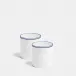 Double Line Cobalt Mug Medium 270ml 9fl oz Set of 2