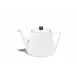 Line Anthracite Bone China Large Deco Teapot 23.6 oz (Special Order)