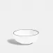 Line Matte Black Bone China Small Dip Bowl 3", 2 oz