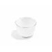 Line Platinum Bone China Sugar Bowl 3" Rd, 2" h (Special Order)