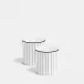 Pinstripe Matte Black Mug Medium 270ml 9fl oz Set of 2
