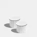 Pinstripe Matte Black Mug Short 240ml 8fl oz Set of 2