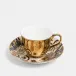 Reflect Victoria & Albert Bone China Mythical Beasts Reflect Gold Teacup & Saucer