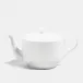 White Bone China Medium Teapot 22 oz