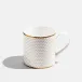 ZigZag Gold Bone China Large Mug 11.8 oz