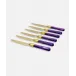 Vittoria Oro Violet Table Knife (Special Order)