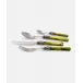 Vittoria Olive Green Flatware