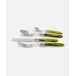 Laura Argento Olive Green Flatware (Special Order)