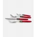 Laura Red Flatware