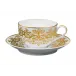 Chelsea Gold White Tea Cup Extra Round 3.71 in.