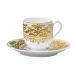 Chelsea Or/Gold White Coffee Cup Diam 2.4 in