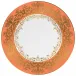 Chelsea Gold Orange Bread & Butter Plate Round 6.3 in.