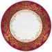 Chelsea Gold Red Tea Cup Extra Round 3.71 in.