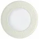 Mineral Irise Shell Dinner Plate With Engraved Rim Diam 10.6 in