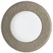 Mineral Irise Warm Grey Deep Plate W/Engraved Rim 10.6 in