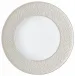 Mineral Irise Pearl Grey Dinner Plate with engraved rim Round 10.6 in.
