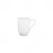 Monceau Pearl Grey Mug 3 1/4 inch h 4 1/4 inch 10 1/4 oz