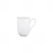 Monceau Red Mug 3 1/4 inch h 4 1/4 inch 10 1/4 oz