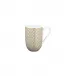 Tresor Brown Mug 3 1/4 inch h 4 1/4 inch 10 1/4 oz