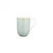 Tresor Turquoise Mug 3 1/4 inch h 4 1/4 inch 10 1/4 oz