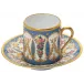 Tsarine Anicia Coffee Cup & Saucer in Rd. Giftbox Diam 2.7 in Gift Box