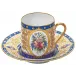 Tsarine Sophia Coffee Cup & Saucer in Rd. Giftbox Diam 2.7 in Gift Box