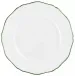 Touraine Double Filet Green Salad Cake Plate Diam 7.7 in