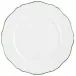 Touraine Double Filet Green Buffet Plate Diam 12.2 in