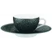 Mineral Irise Black Mocha Cup (Uni Shape) Diam 2.8 in