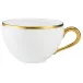 Italian Renaissance Filet Gold  Mocha Cup (Uni Shape) 2.8 Gold Filet