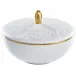 Italian Renaissance Filet Gold  Sugar Bowl 4.6 Gold Filet